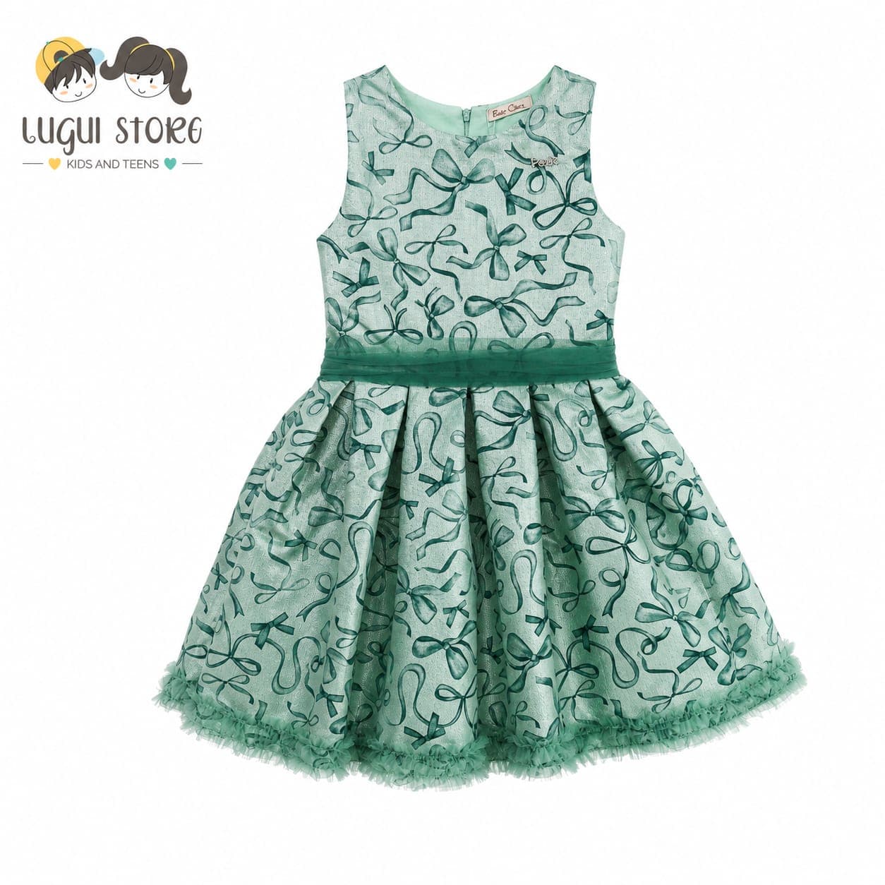 Vestido estampa laço Petit Cherie