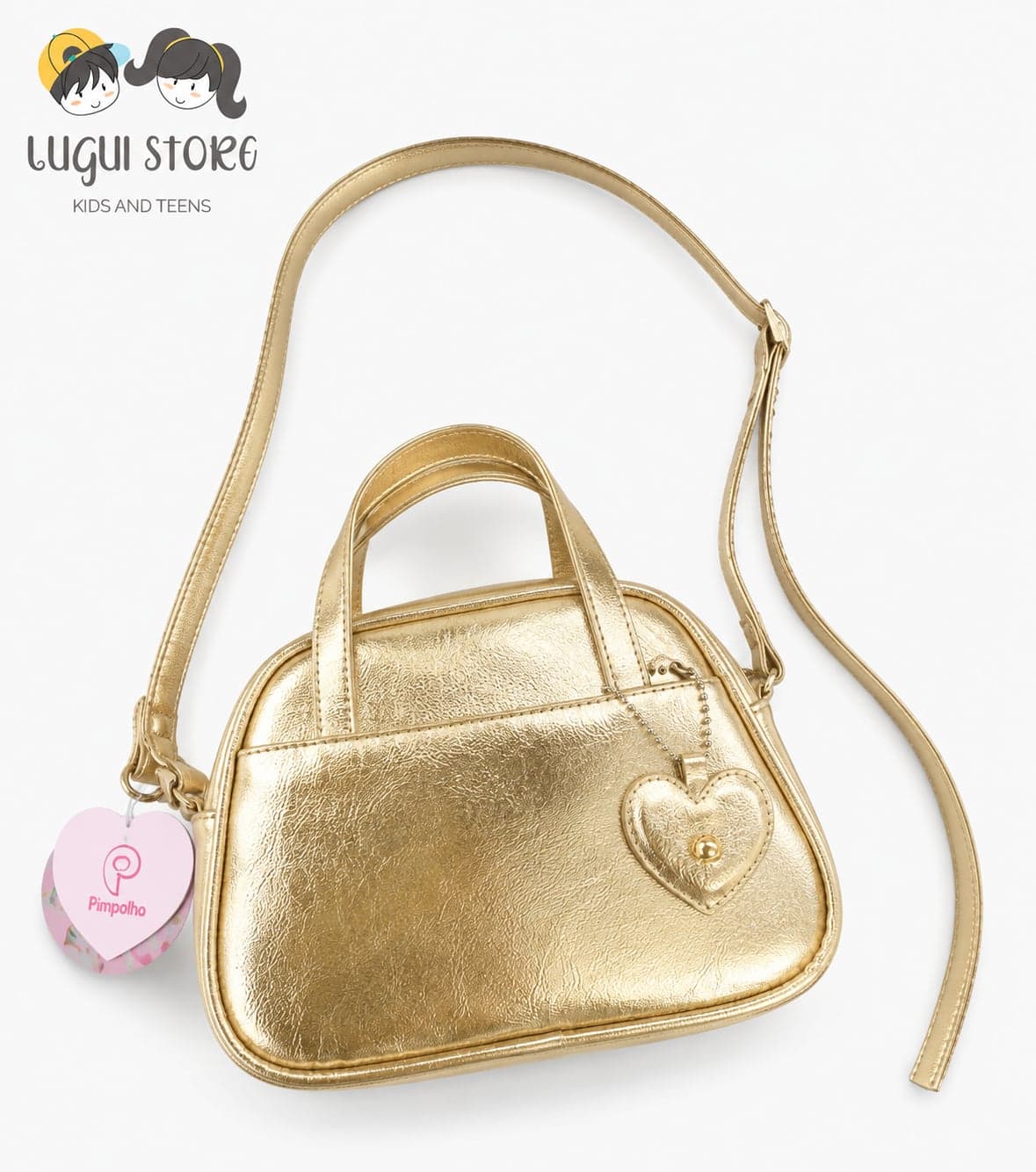 Bolsa Pampili dourada